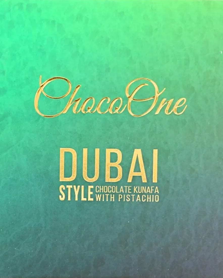 Choco One Kunafa Pistachio (Dubai) Chocolate
