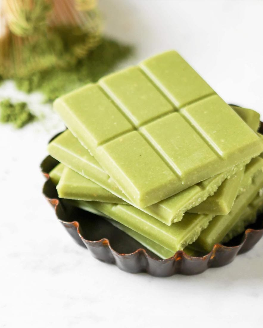 Choco One Matcha with Strawberry Cream Filling